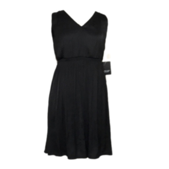 Simply Vera Vera Wang V-Neck Smocked Dress Small - Picture 1 of 14